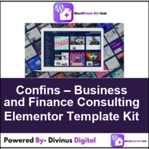 Confins – Business and Finance Consulting Elementor Template Kit