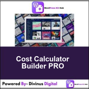 Cost Calculator Builder PRO