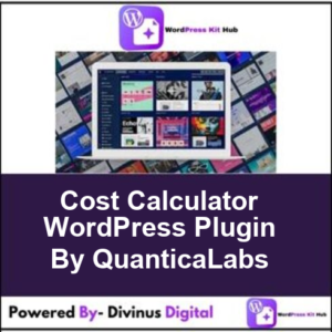Cost Calculator WordPress Plugin By QuanticaLabs