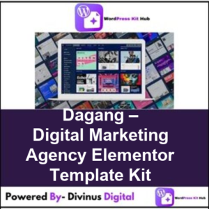 Dagang – Digital Marketing Agency Elementor Template Kit
