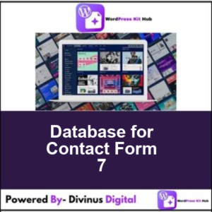 Database for Contact Form 7
