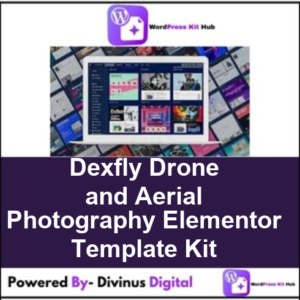 Dexfly  Drone and Aerial Photography Elementor Template Kit
