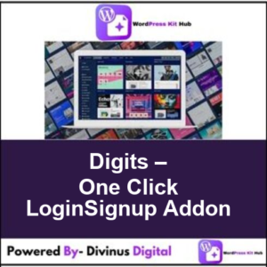 Digits – One Click LoginSignup Addon