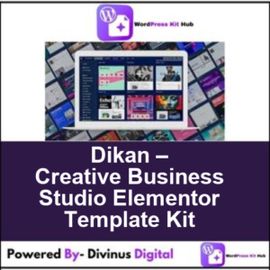 Dikan – Creative Business Studio Elementor Template Kit