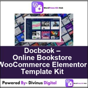 Docbook – Online Bookstore WooCommerce Elementor Template Kit