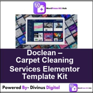 Doclean – Carpet Cleaning Services Elementor Template Kit