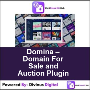 Domina – Domain For Sale and Auction Plugin