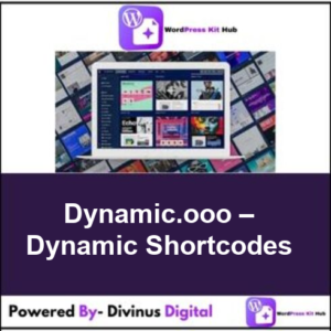 Dynamic.ooo – Dynamic Shortcodes