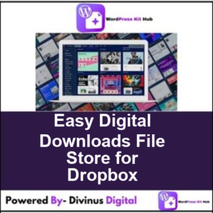 Easy Digital Downloads File Store for Dropbox