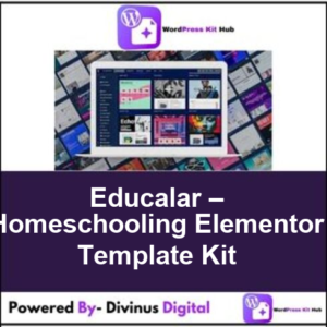 Educalar – Homeschooling Elementor Template Kit