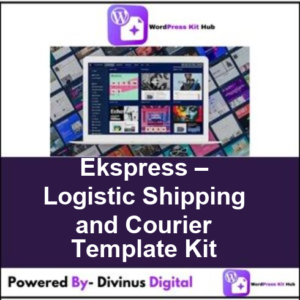 Ekspress – Logistic Shipping and Courier Template Kit