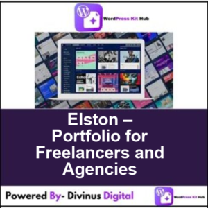 Elston – Portfolio for Freelancers and Agencies