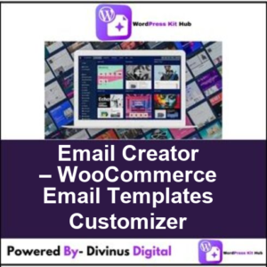 Email Creator – WooCommerce Email Templates Customizer
