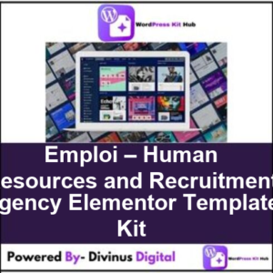 Emploi – Human Resources and Recruitment Agency Elementor Template Kit