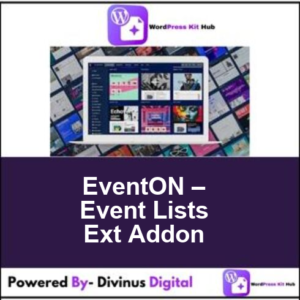 EventON – Event Lists Ext Addon