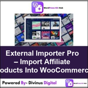 External Importer Pro – Import Affiliate Products Into WooCommerce