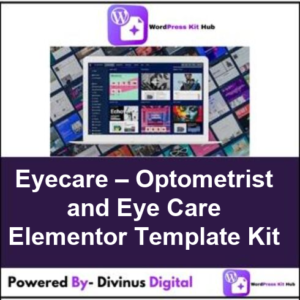 Eyecare – Optometrist and Eye Care Elementor Template Kit