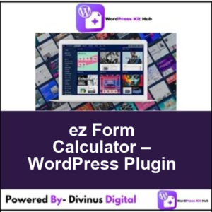 ez Form Calculator – WordPress Plugin