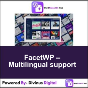FacetWP – Multilingual support