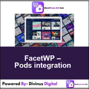 FacetWP – Pods integration