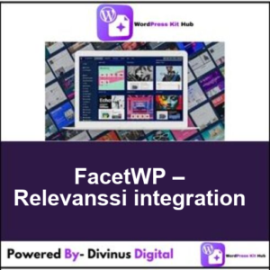FacetWP – Relevanssi integration