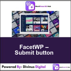 FacetWP – Submit button