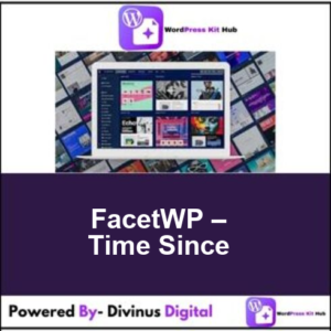 FacetWP – Time Since