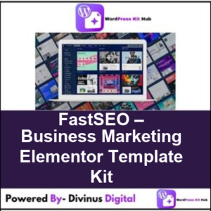 FastSEO – Business Marketing Elementor Template Kit