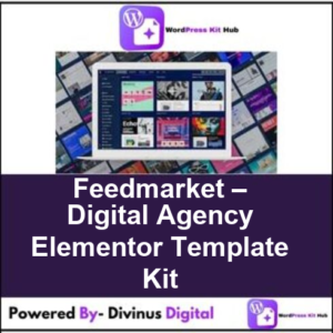 Feedmarket – Digital Agency Elementor Template Kit