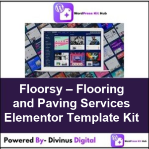 Floorsy – Flooring and Paving Services Elementor Template Kit