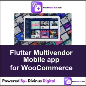 Flutter Multivendor Mobile app for WooCommerce