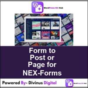 Form to Post or Page for NEX-Forms