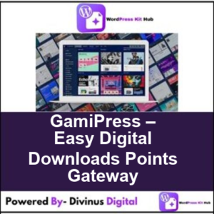 GamiPress – Easy Digital Downloads Points Gateway
