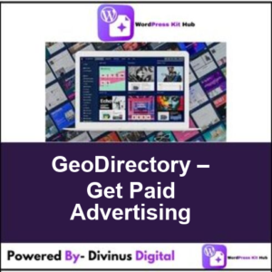 GeoDirectory – Get Paid Advertising