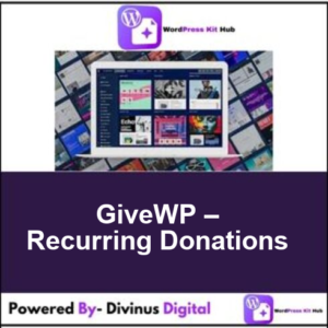 GiveWP – Recurring Donations