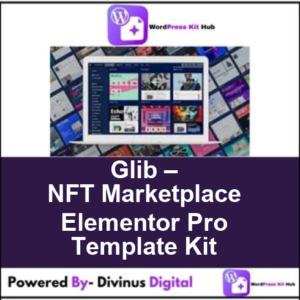 Glib – NFT Marketplace Elementor Pro Template Kit