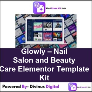 Glowly – Nail Salon and Beauty Care Elementor Template Kit