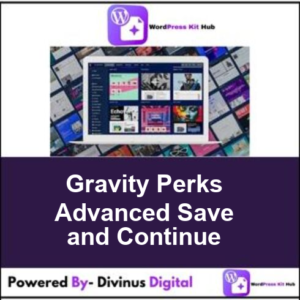 Gravity Perks Advanced Save and Continue