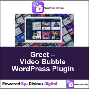 Greet – Video Bubble WordPress Plugin