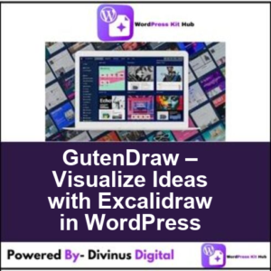 GutenDraw – Visualize Ideas with Excalidraw in WordPress
