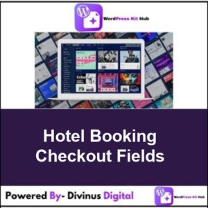 Hotel Booking Checkout Fields