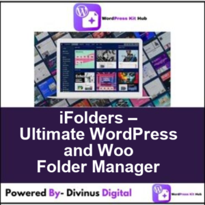 iFolders – Ultimate WordPress and Woo Folder Manager