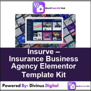 Insurve – Insurance Business Agency Elementor Template Kit