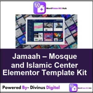 Jamaah – Mosque and Islamic Center Elementor Template Kit