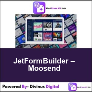 JetFormBuilder – Moosend