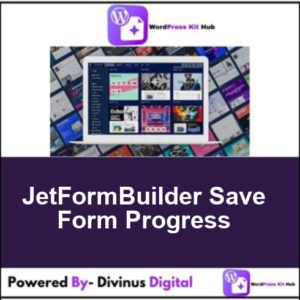 JetFormBuilder Save Form Progress