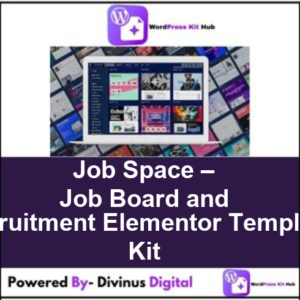 Job Space – Job Board and Recruitment Elementor Template Kit