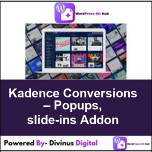 Kadence Conversions – Popups, slide-ins Addon