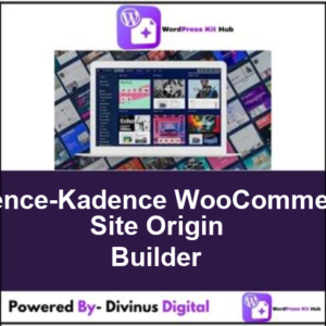 kadence-Kadence WooCommerce Site Origin Builder