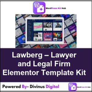 Lawberg – Lawyer and Legal Firm Elementor Template Kit